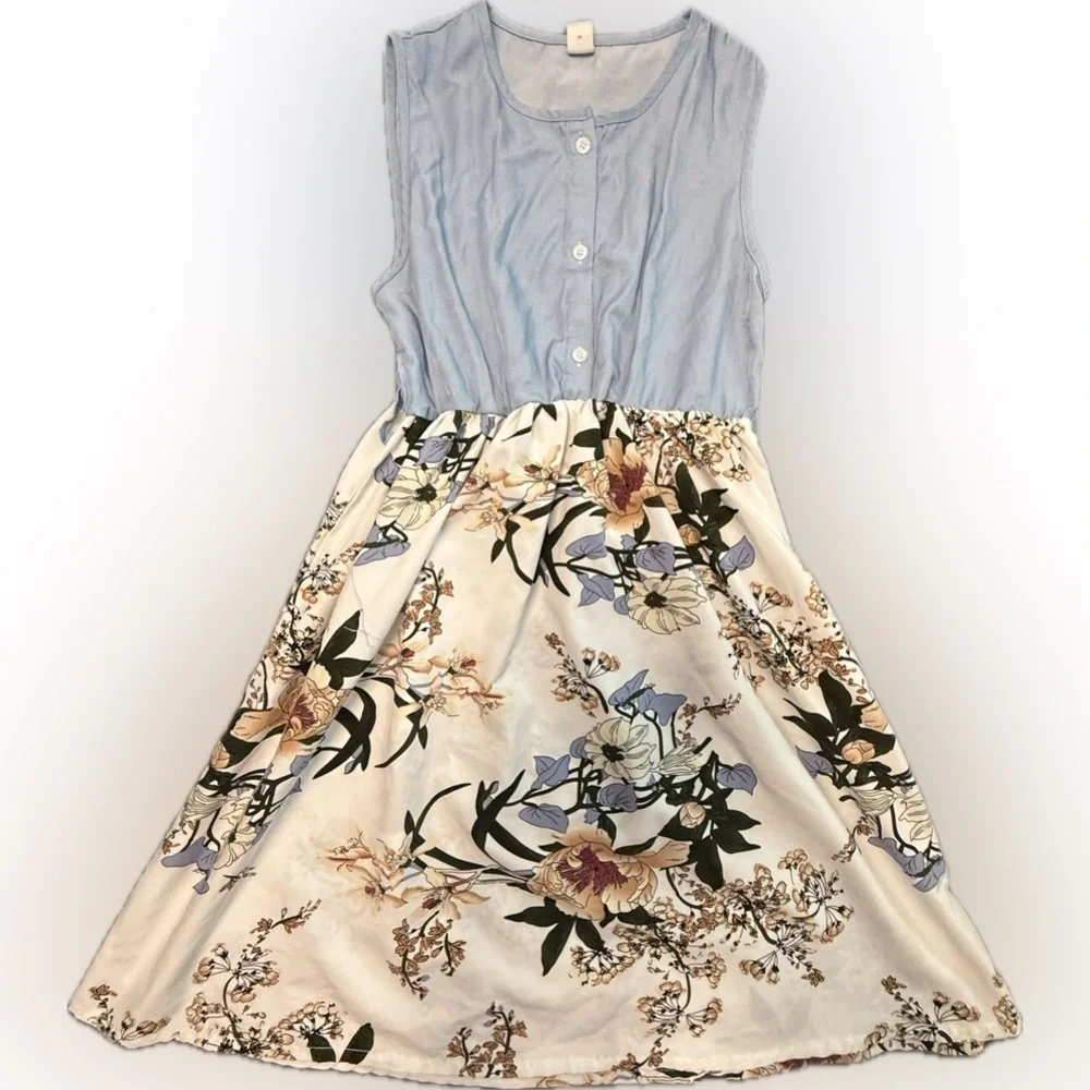 Floral Sleeveless Dress